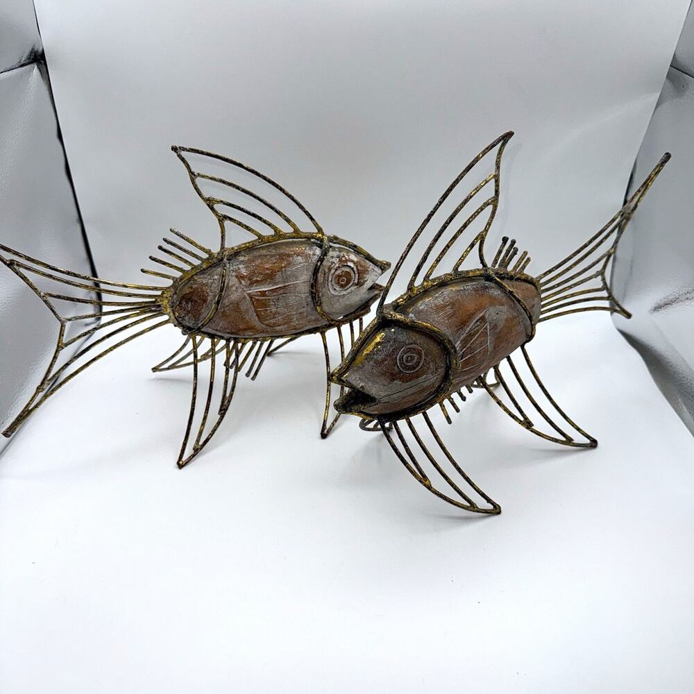Rosecliff Heights Amezcua Fish Sculpture Set